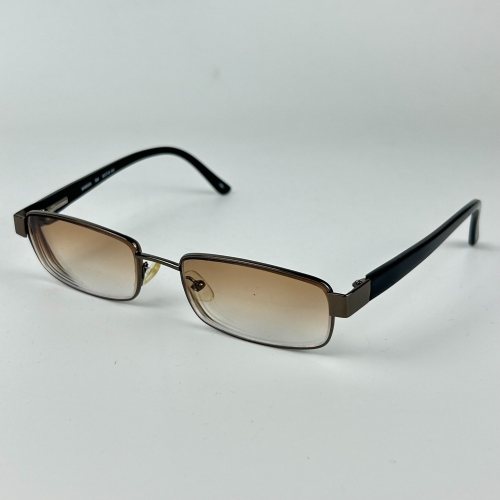 Legacy MM9005 Men Eyeglasses Frame Black Plastic Rectangle Full Rim 53-18-140 mm